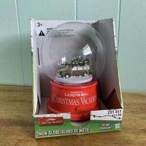 National Lampoon's Christmas Vacation Plastic Snow Globe Brand New (5 songs)